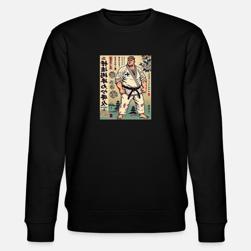 Finnisches Karate MASTER - Stanley/Stella Unisex Bio-Sweatshirt CHANGER  - Schwarz