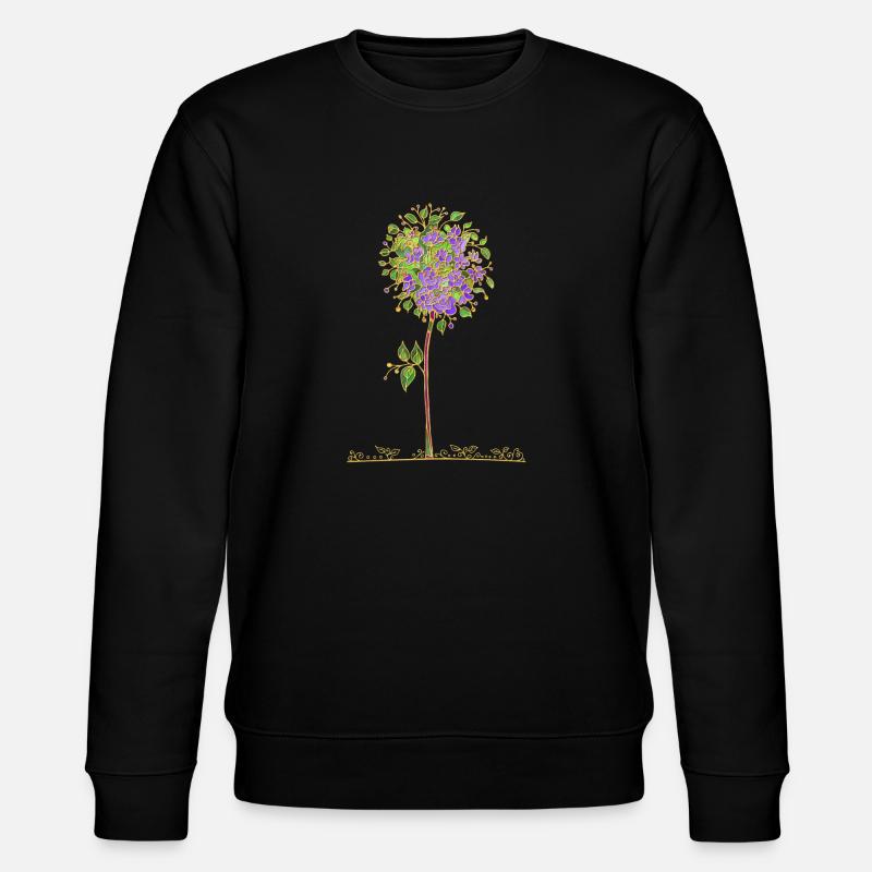 Arbre - Sweat bio CHANGER Stanley/Stella Unisexe - noir