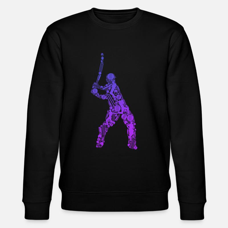 Kricket - Stanley/Stella Unisex Bio-Sweatshirt CHANGER  - Schwarz