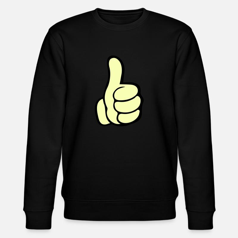 comme main - Sweat bio CHANGER Stanley/Stella Unisexe - noir