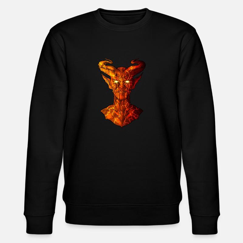 Devil - Stanley/Stella Unisex Bio-Sweatshirt CHANGER  - Schwarz