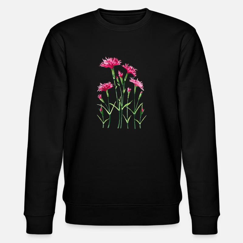 Fleur - Sweat bio CHANGER Stanley/Stella Unisexe - noir