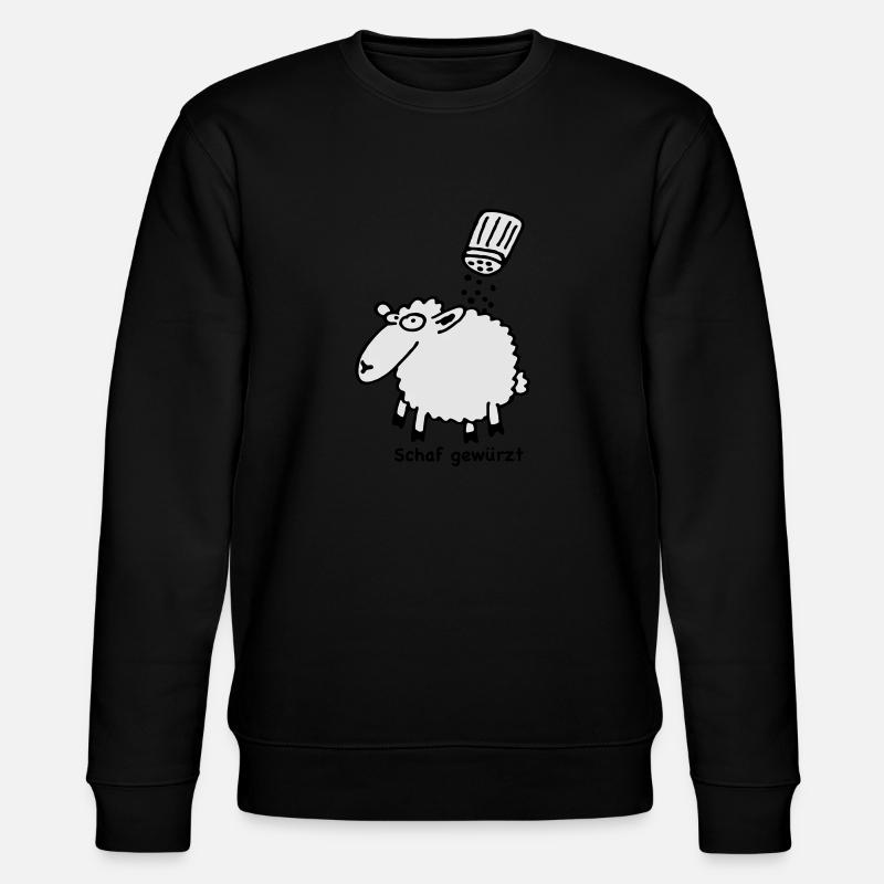 schaf_gewuerzt - Sweat bio CHANGER Stanley/Stella Unisexe - noir