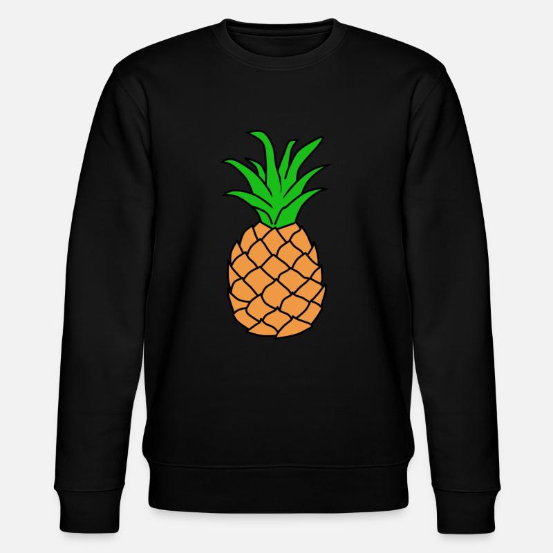 Dessin d’Ananas - Sweat bio CHANGER Stanley/Stella Unisexe - noir