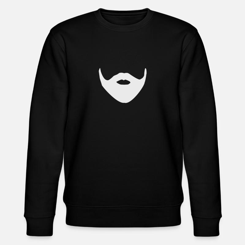 Beard beard - Stanley/Stella CHANGER Unisex Organic Sweatshirt - black