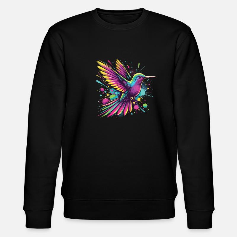 Exotisch - Stanley/Stella Unisex Bio-Sweatshirt CHANGER  - Schwarz