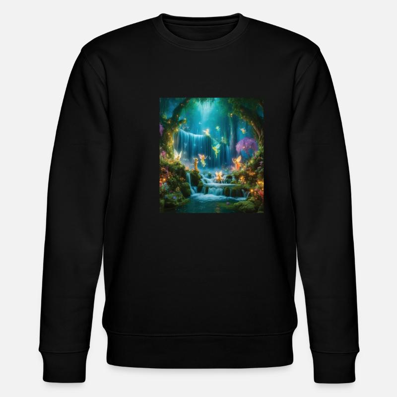 Märchen - Stanley/Stella Unisex Bio-Sweatshirt CHANGER  - Schwarz