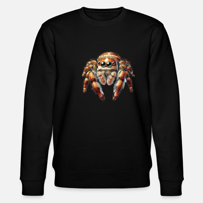 Araignée - Sweat bio CHANGER Stanley/Stella Unisexe - noir
