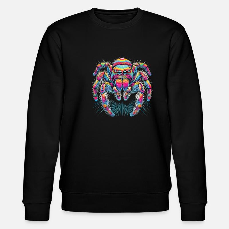 Araignée - Sweat bio CHANGER Stanley/Stella Unisexe - noir