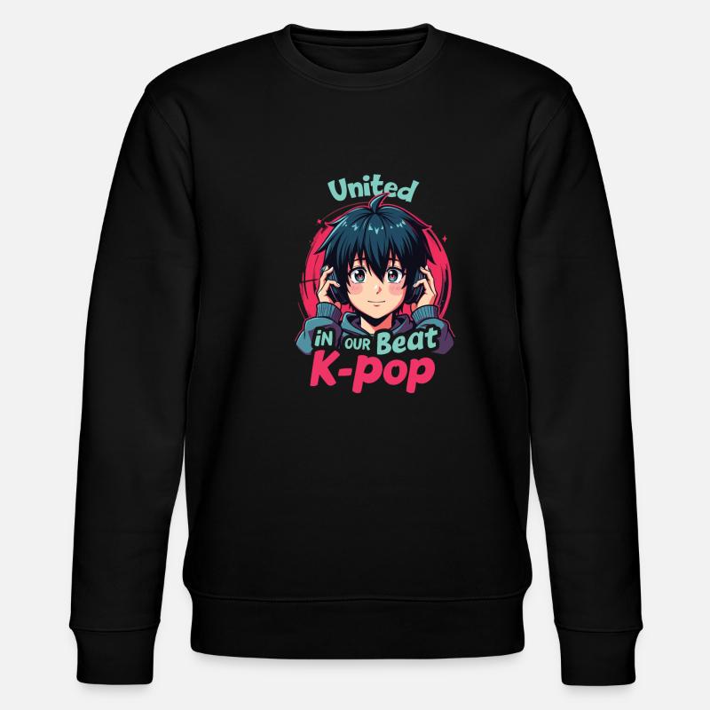 K-Pop - Stanley/Stella Unisex Bio-Sweatshirt CHANGER  - Schwarz