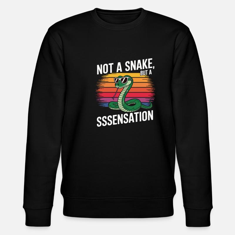 Serpent - Sweat bio CHANGER Stanley/Stella Unisexe - noir