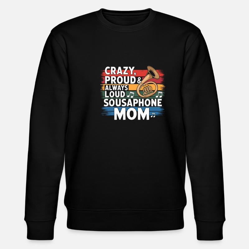 Sousaphone - Stanley/Stella Unisex Bio-Sweatshirt CHANGER  - Schwarz