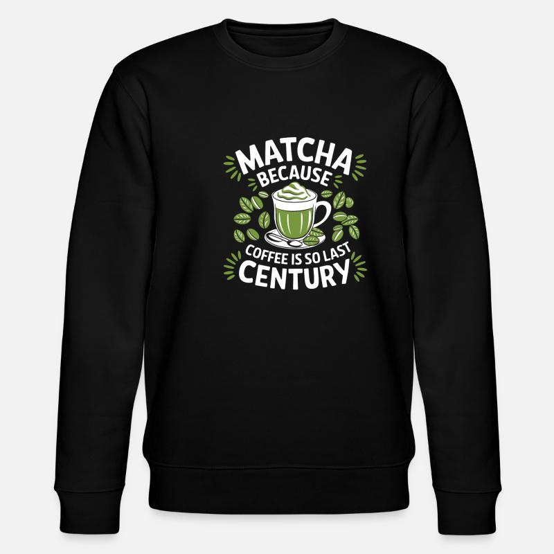 Le Matcha - Sweat bio CHANGER Stanley/Stella Unisexe - noir