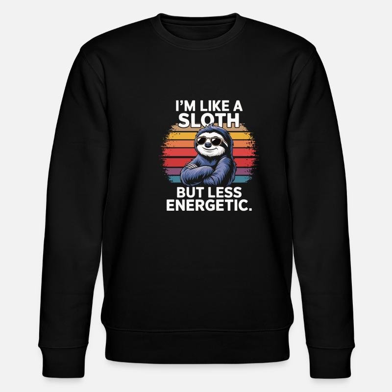 Humour de bureau - Sweat bio CHANGER Stanley/Stella Unisexe - noir