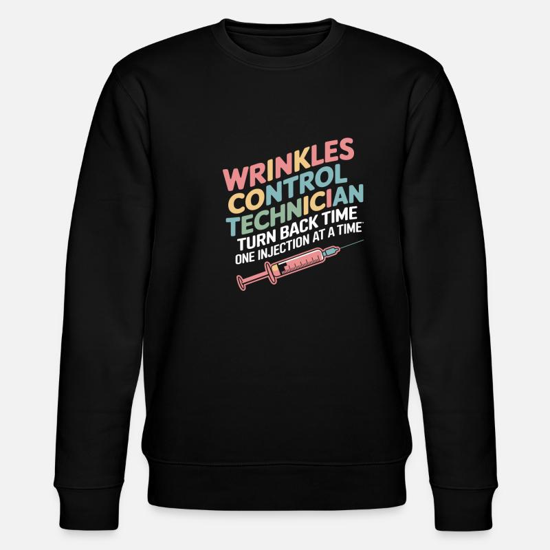 Kosmetikerin - Stanley/Stella Unisex Bio-Sweatshirt CHANGER  - Schwarz