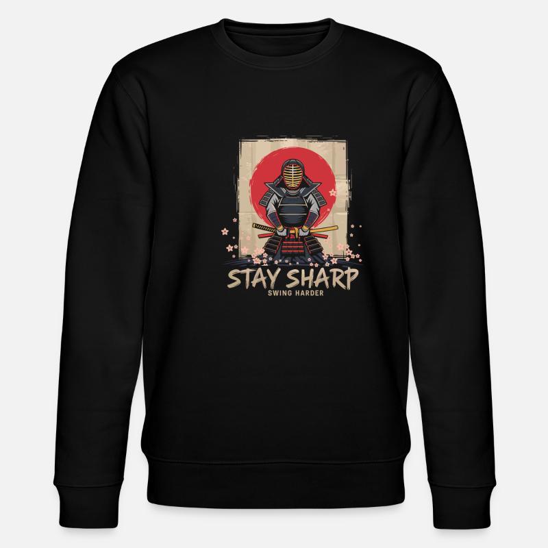 Kendo - Stanley/Stella Unisex Bio-Sweatshirt CHANGER  - Schwarz