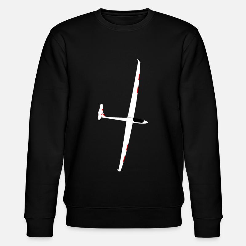 Glider Gliding Gliding Glider - Stanley/Stella CHANGER Unisex Organic Sweatshirt - black