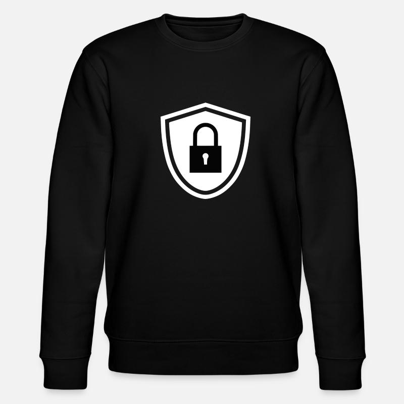 Padlock lockpicking - Stanley/Stella CHANGER Unisex Organic Sweatshirt - black