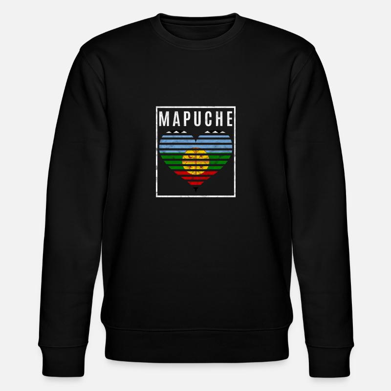 Mapuche - Sweat bio CHANGER Stanley/Stella Unisexe - noir