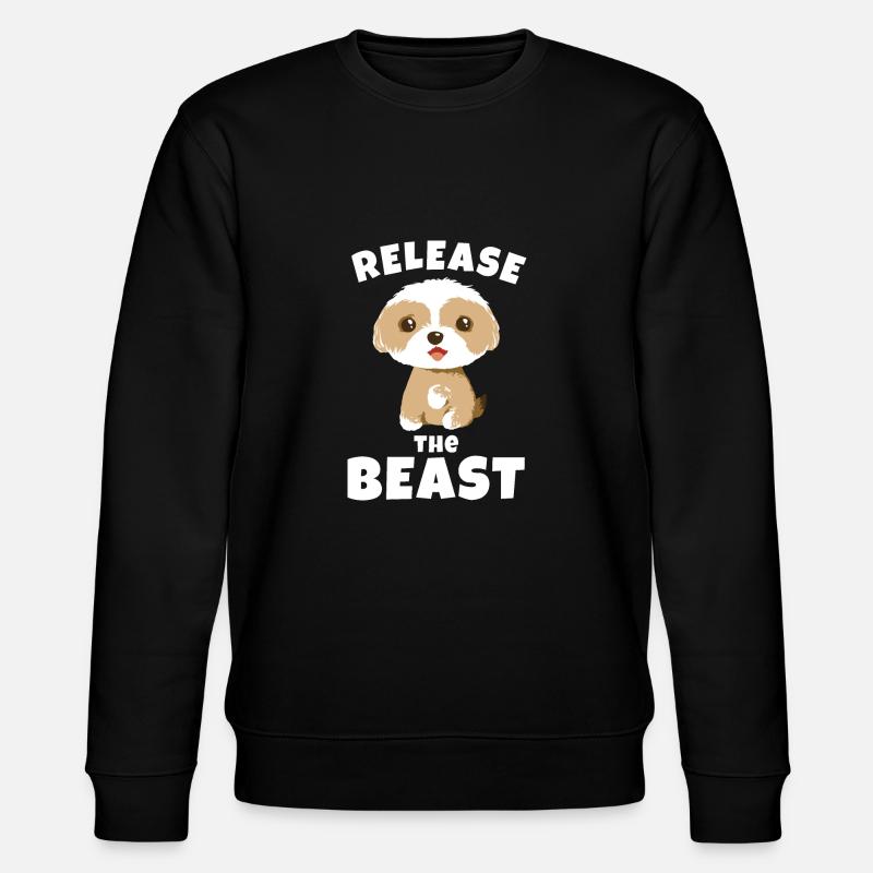 Entfessel das Biest - Stanley/Stella Unisex Bio-Sweatshirt CHANGER  - Schwarz