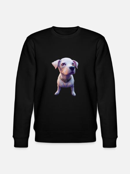 Dogo Argentino Hund - Dogo Argentino - Stanley/Stella Unisex Bio-Sweatshirt CHANGER  - Schwarz