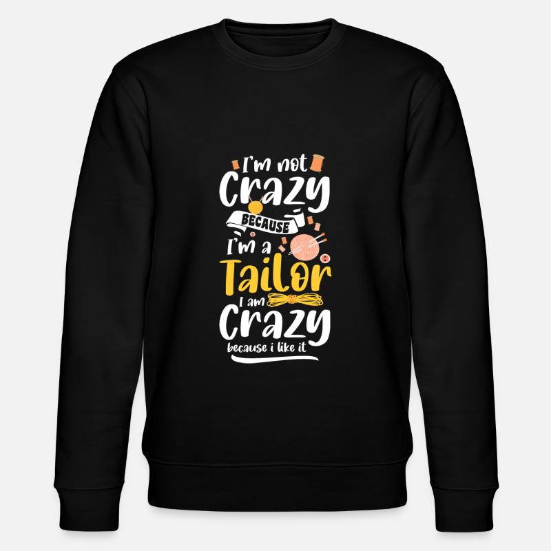 Sewing Suit - Stanley/Stella CHANGER Unisex Organic Sweatshirt - black
