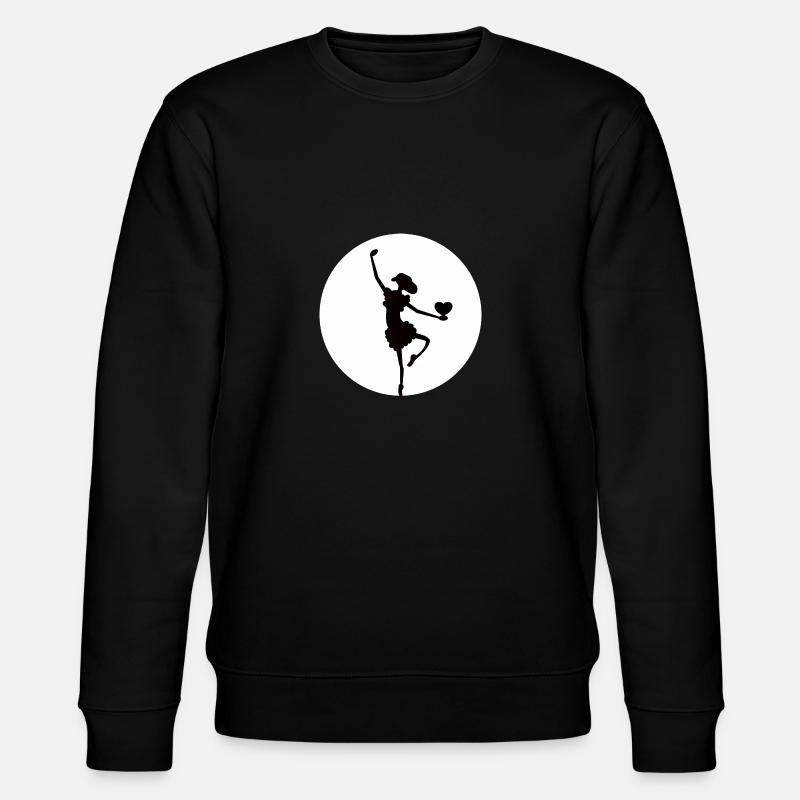 Balett Schaf - Stanley/Stella Unisex Bio-Sweatshirt CHANGER  - Schwarz