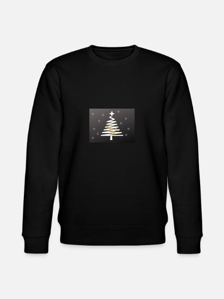 Tannenbaum - Stanley/Stella Unisex Bio-Sweatshirt CHANGER - Schwarz