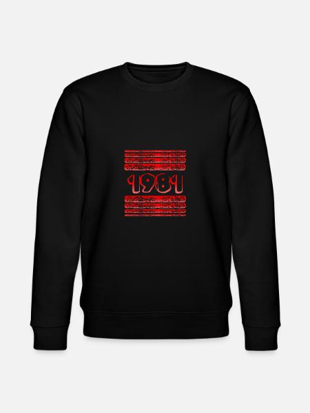 Witzig 1981 - Stanley/Stella CHANGER Unisex Organic Sweatshirt - black