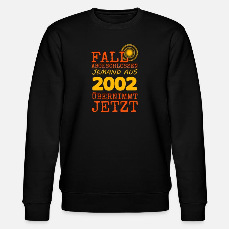 2002 2002 - Stanley/Stella Unisex Bio-Sweatshirt CHANGER  - Schwarz