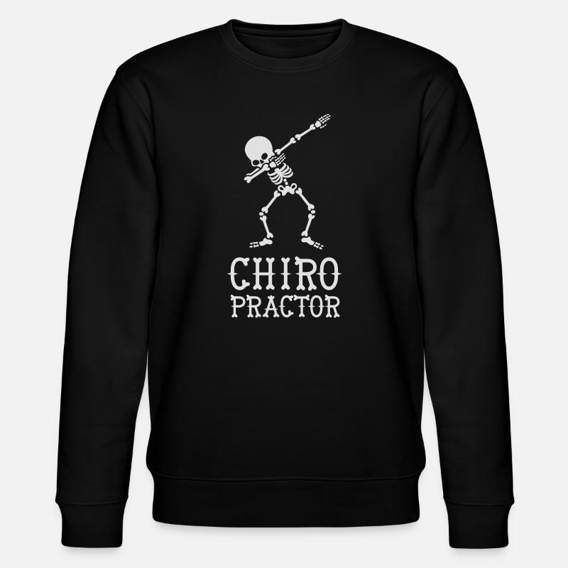 Dab dabbing skeleton chiropractor - Sweat bio CHANGER Stanley/Stella Unisexe - noir