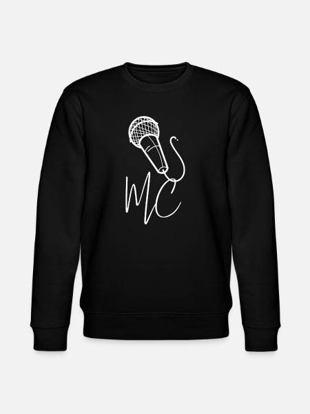 MC Hip Hop Beatbox Rapper Mikrofon Skjorte - Stanley/Stella økologisk unisex-sweatshirt CHANGER - sort
