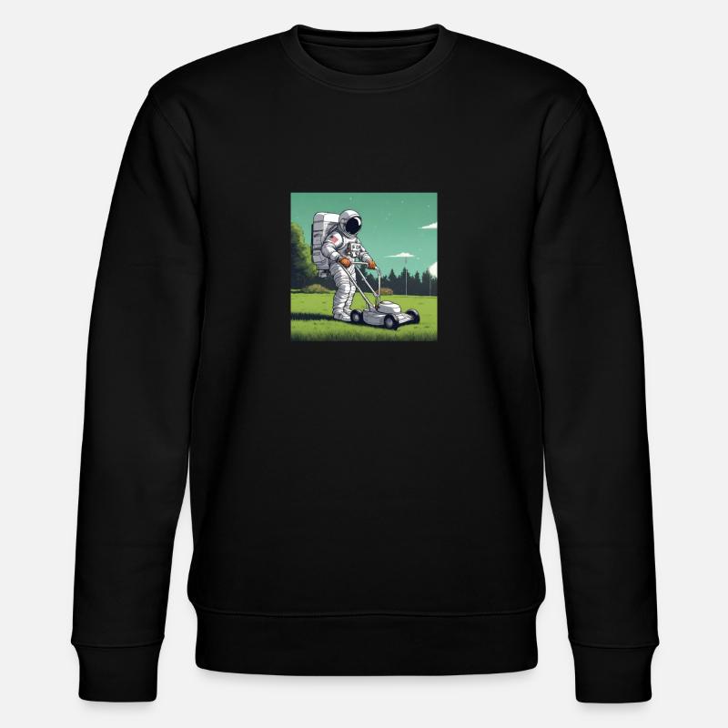 Tondeuse de l’espace - Sweat bio CHANGER Stanley/Stella Unisexe - noir