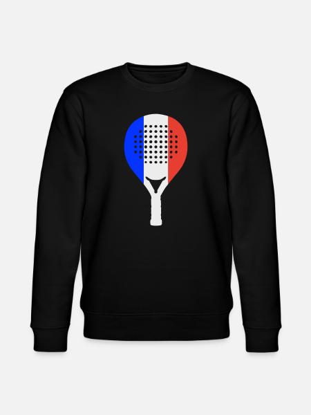 Padel-Frankreich - Stanley/Stella Unisex Bio-Sweatshirt CHANGER - Schwarz