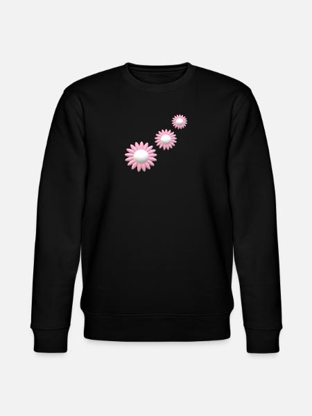 Fleur... - Sweat bio CHANGER Stanley/Stella Unisexe - noir