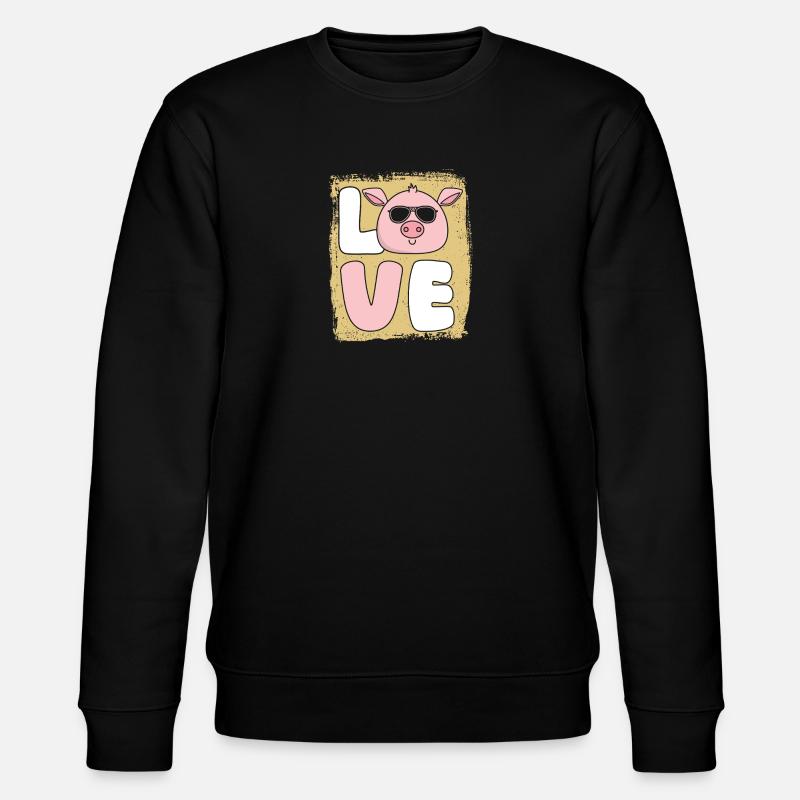 Cochon - Sweat bio CHANGER Stanley/Stella Unisexe - noir