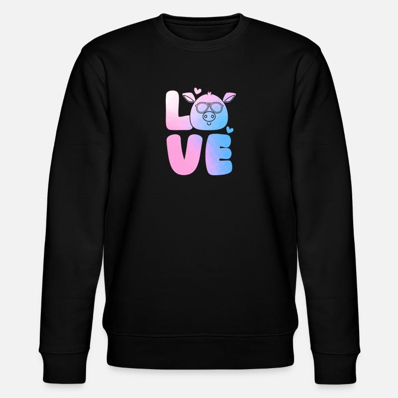 Cochon - Sweat bio CHANGER Stanley/Stella Unisexe - noir