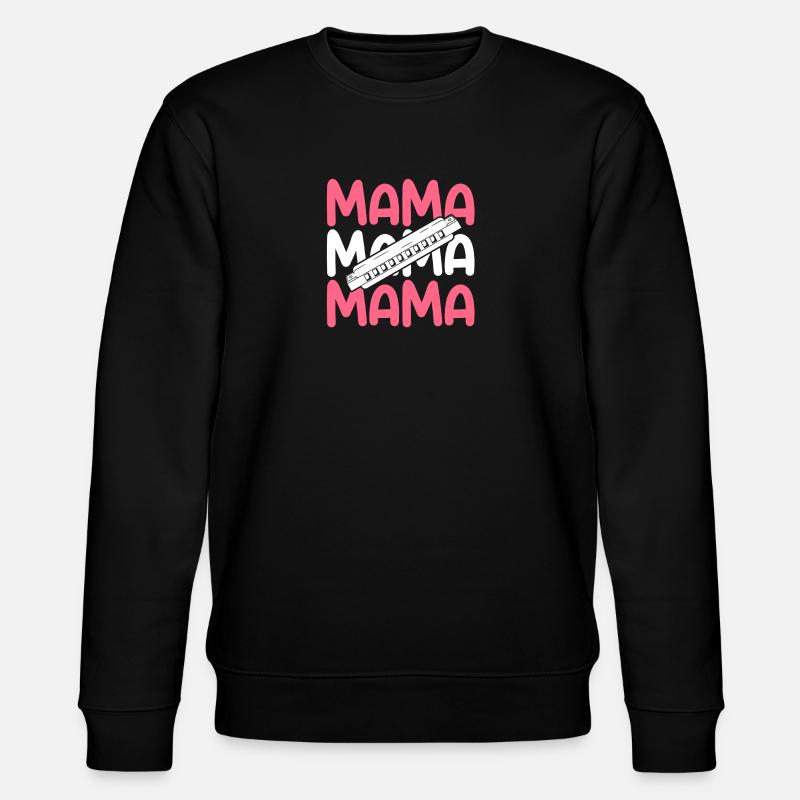 Harmonica Maman Mère Harmonica - Sweat bio CHANGER Stanley/Stella Unisexe - noir
