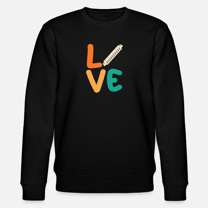 Harmonica Harmonica - Sweat bio CHANGER Stanley/Stella Unisexe - noir