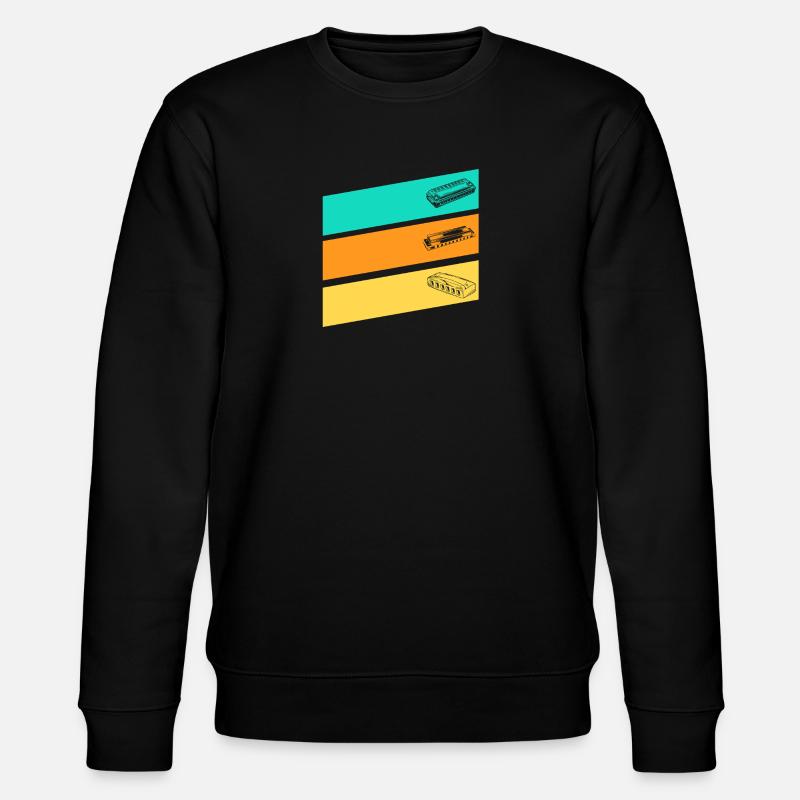 Harmonica Harmonica - Stanley/Stella CHANGER Unisex Organic Sweatshirt - black