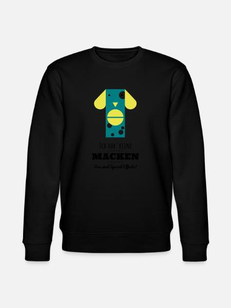Tommy-hat-keine-Macken - Stanley/Stella Unisex Bio-Sweatshirt CHANGER - Schwarz