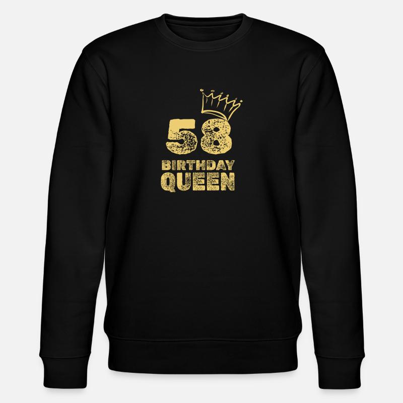 Age 58 - Stanley/Stella CHANGER Unisex Organic Sweatshirt - black