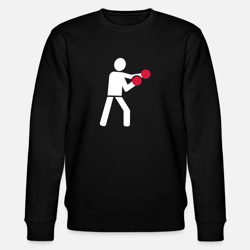 boxing - Stanley/Stella CHANGER Unisex Organic Sweatshirt - black