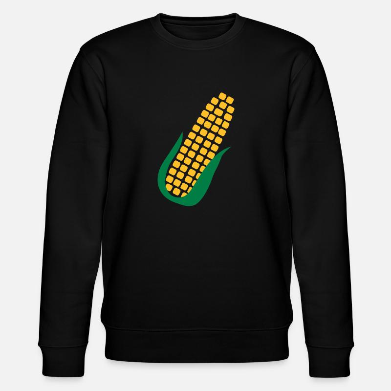 Corn - Stanley/Stella CHANGER Unisex Organic Sweatshirt - black