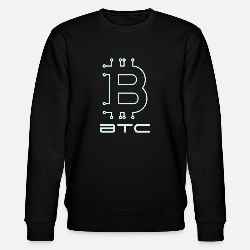 Bitcoin Digital - Stanley/Stella Unisex Bio-Sweatshirt CHANGER  - Schwarz