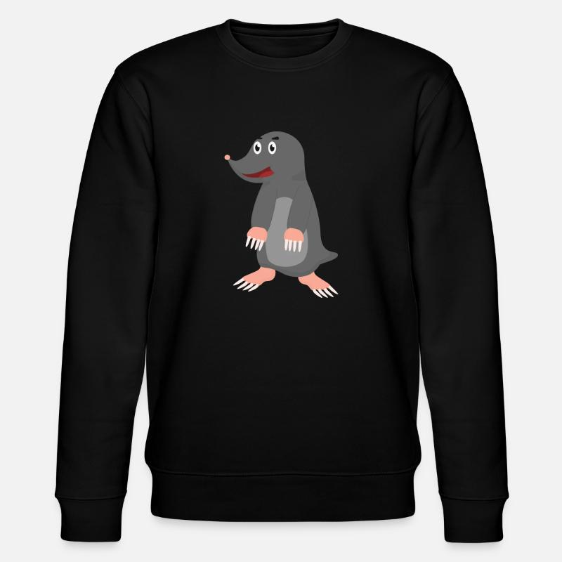 Maulwurf - Stanley/Stella Unisex Bio-Sweatshirt CHANGER  - Schwarz
