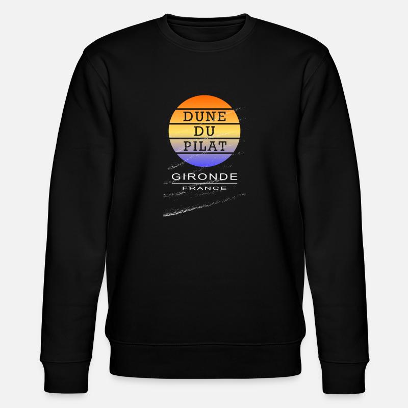 Dune du Pilat 2022 - Sable - Sweat bio CHANGER Stanley/Stella Unisexe - noir
