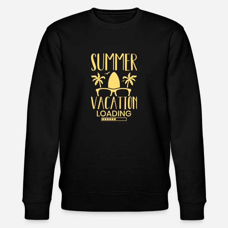 Sommerurlaub Loading - Stanley/Stella Unisex Bio-Sweatshirt CHANGER  - Schwarz