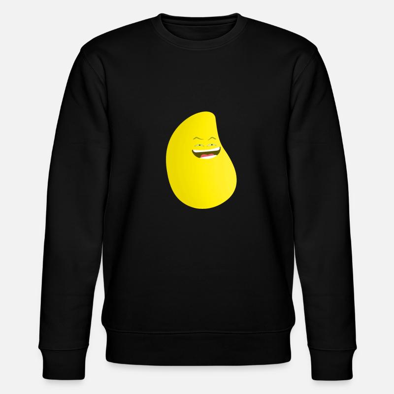 Naughty handle - Stanley/Stella CHANGER Unisex Organic Sweatshirt - black