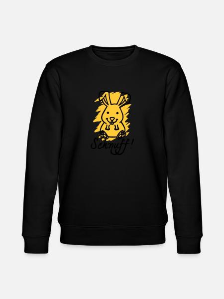 Schnuff! - Stanley/Stella Unisex Bio-Sweatshirt CHANGER - Schwarz